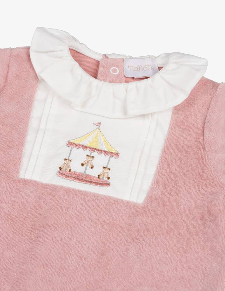 rinascente Nanan Carousel embroidered romper set