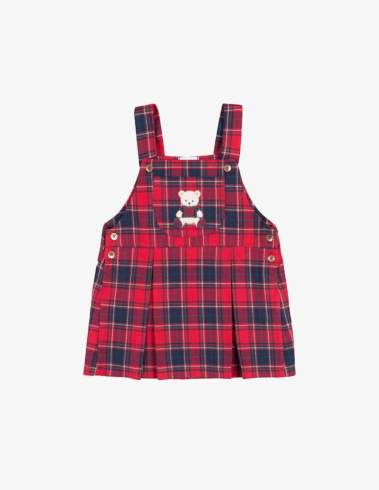 rinascente Nanan Abito salopette scozzese