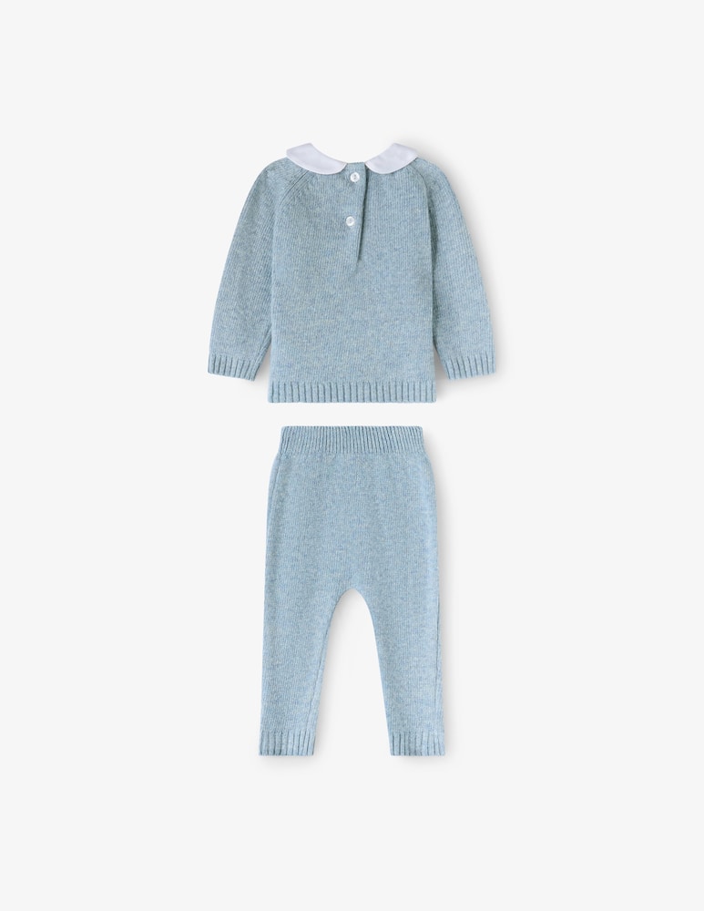 rinascente Nanan Knitted top and trousers set