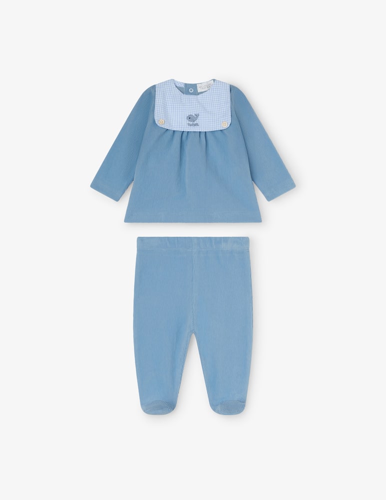 rinascente Nanan Set ghettina e maglia ciniglia