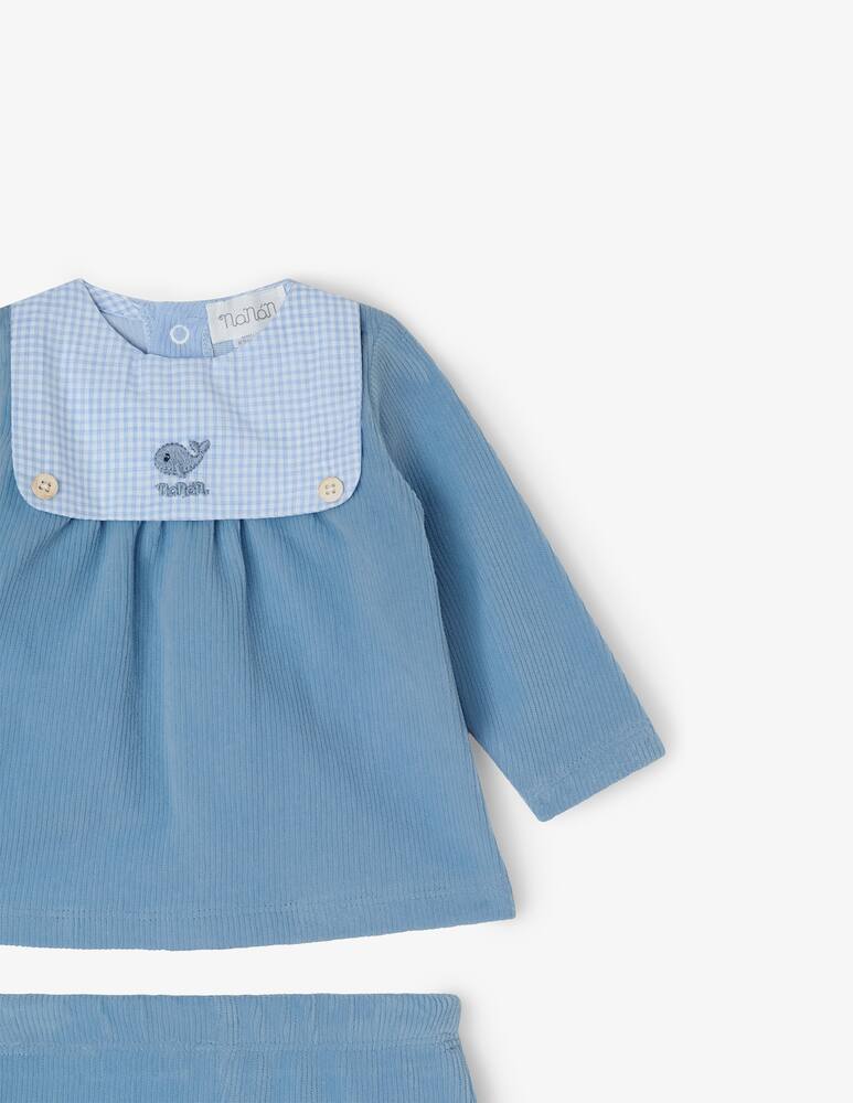 rinascente Nanan Set ghettina e maglia ciniglia