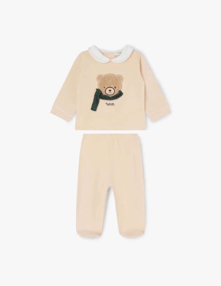 rinascente Nanan Teddy bear babygrow set