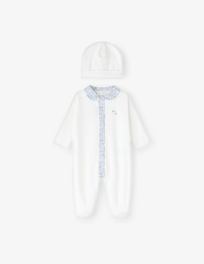rinascente Nanan Front opening babygro and hat