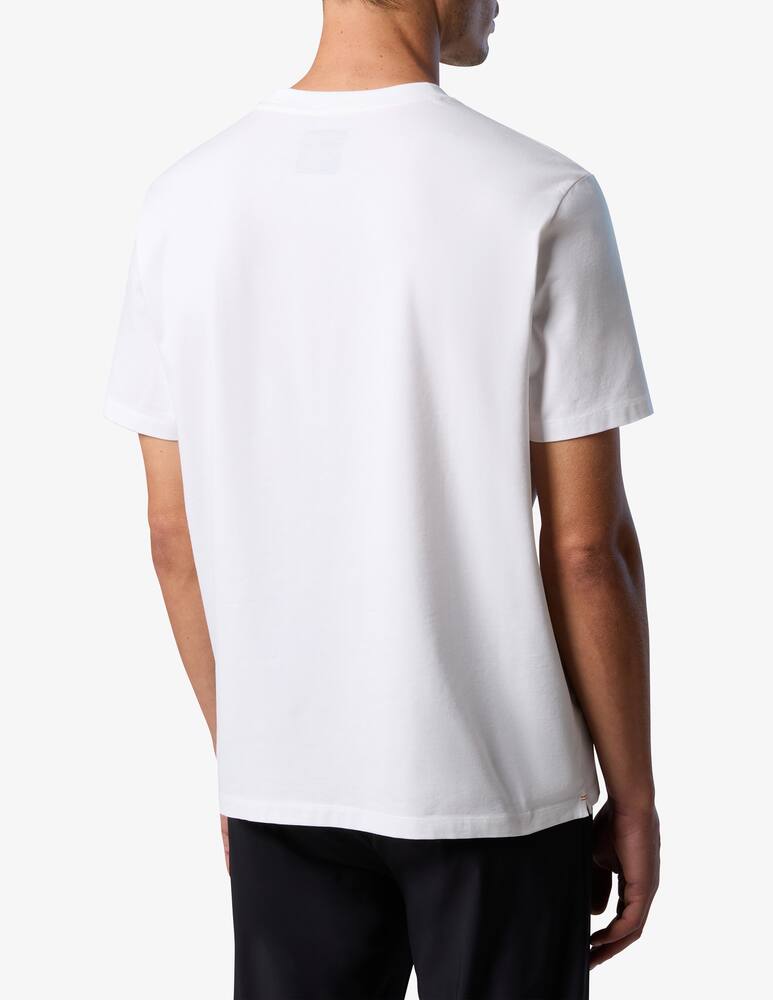 rinascente North Sails T-shirt stretch logo patch