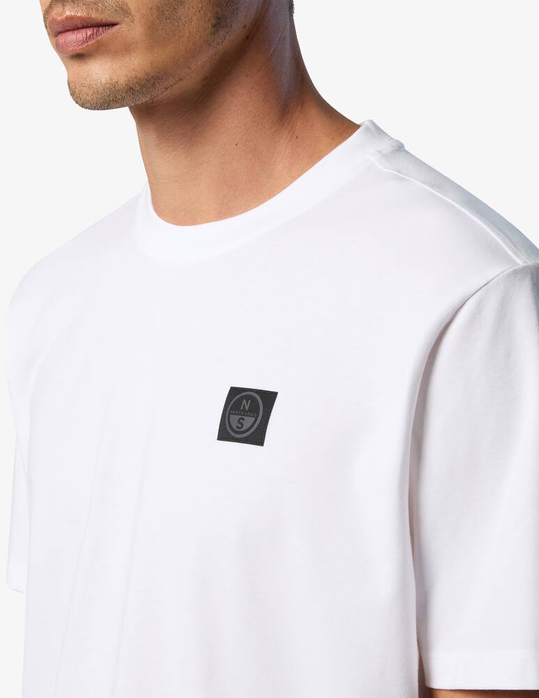 rinascente North Sails T-shirt stretch logo patch