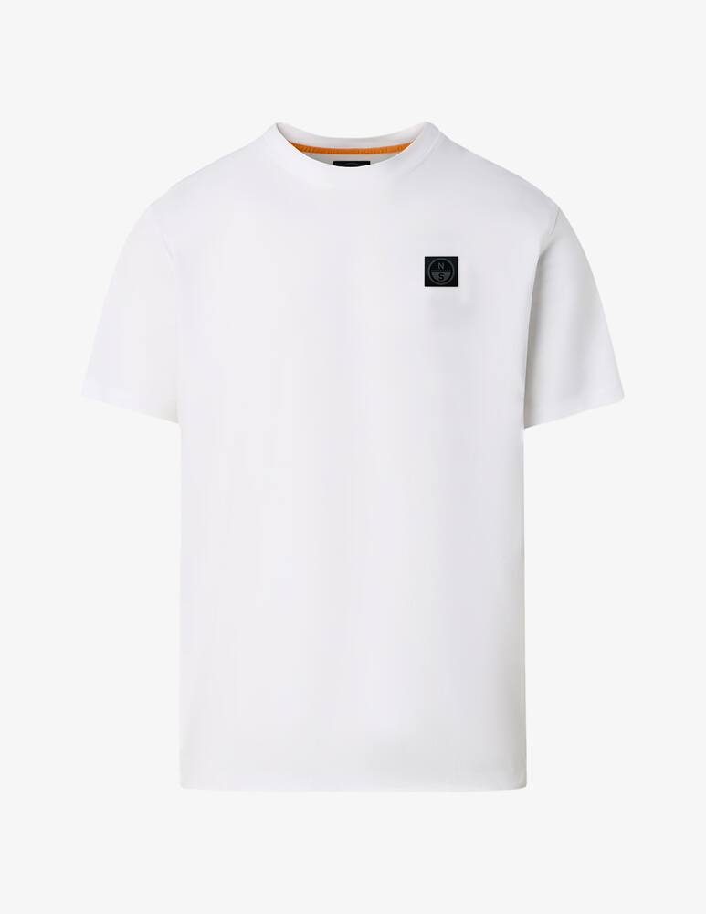 rinascente North Sails T-shirt stretch logo patch