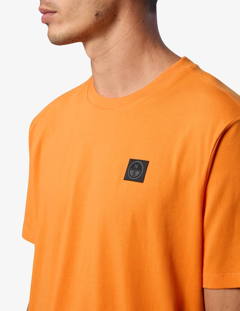 rinascente North Sails T-shirt stretch logo patch