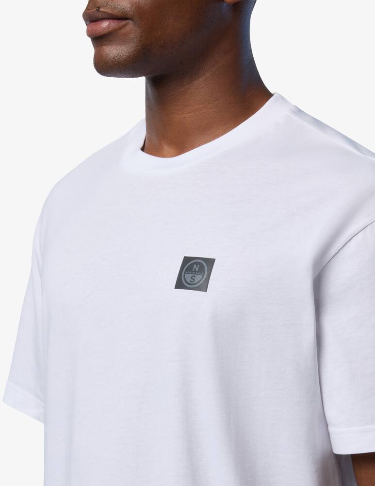 rinascente North Sails T-shirt logo patch retro