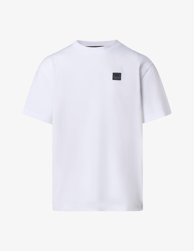 rinascente North Sails T-shirt logo patch retro