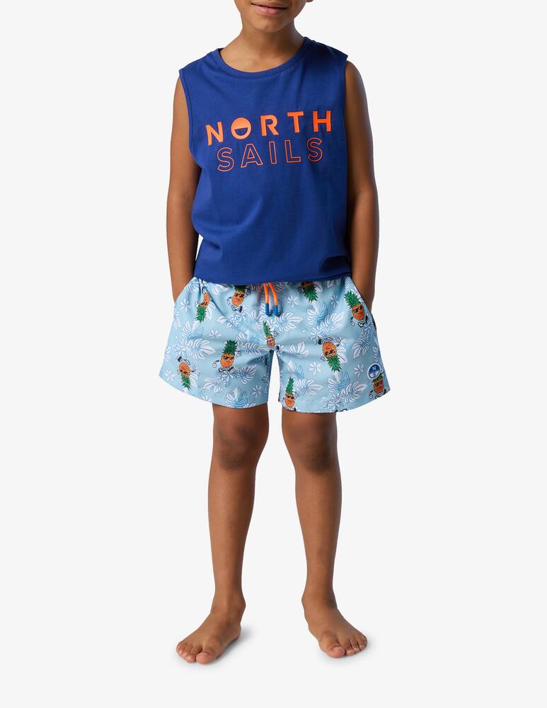 rinascente North Sails Pineapple print shorts