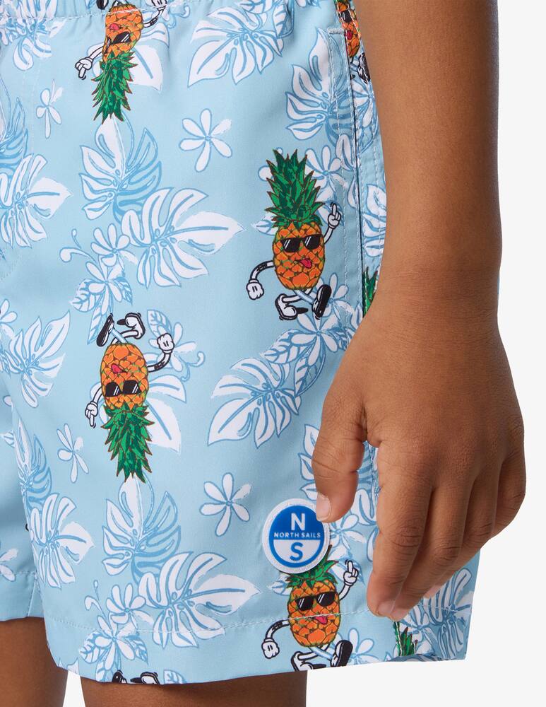 rinascente North Sails Pineapple print shorts