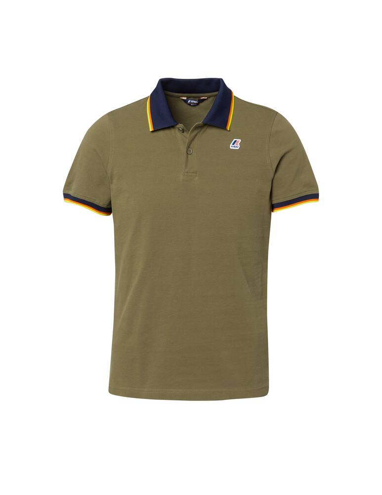 rinascente K-Way Polo vincent total contrast