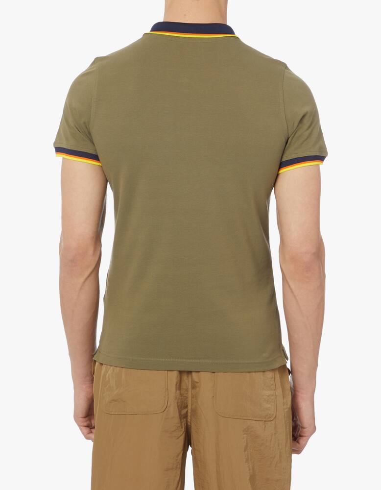 rinascente K-Way Polo vincent total contrast