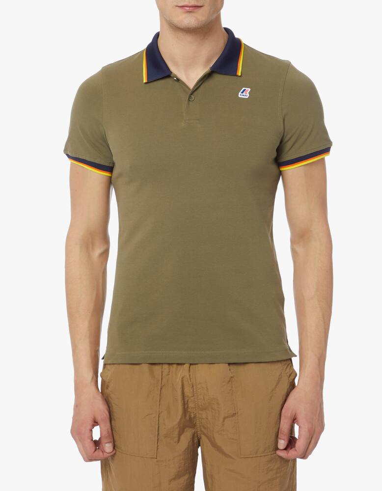 rinascente K-Way Polo vincent total contrast