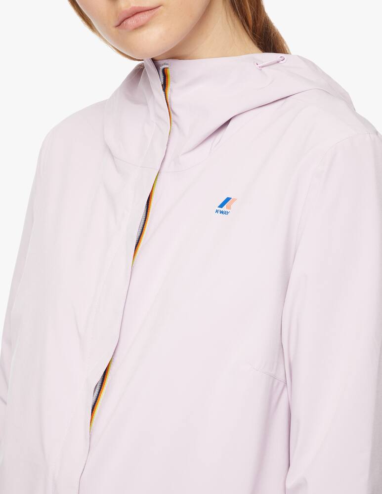 rinascente K-Way Sophie stretch dot long lightweight jacket