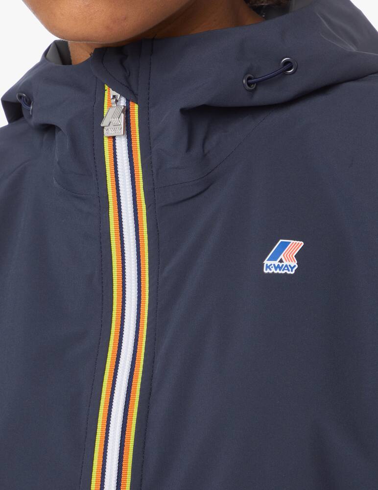 K-Way Lily Stretch Dot lightweight jacket - blue - picture 4 K-Way Lily Stretch Dot lightweight jacket - blue - picture 4
