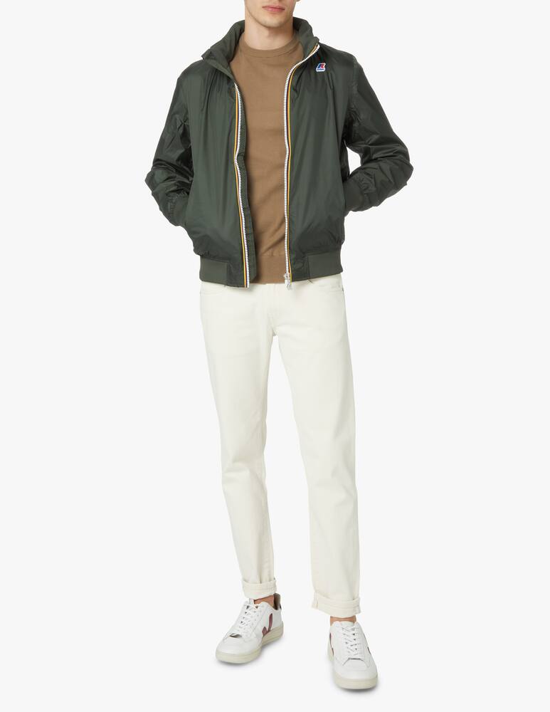 rinascente K-Way Amaury nylon jersey jacket - black