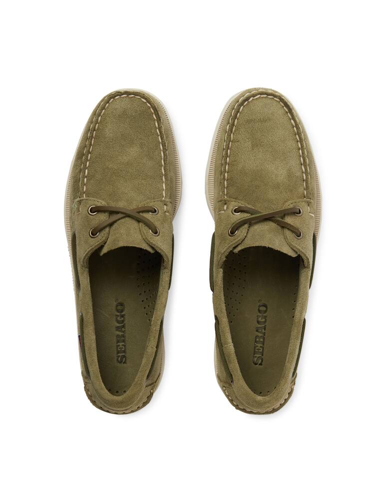 rinascente Sebago Portland flesh out suede boat shoies