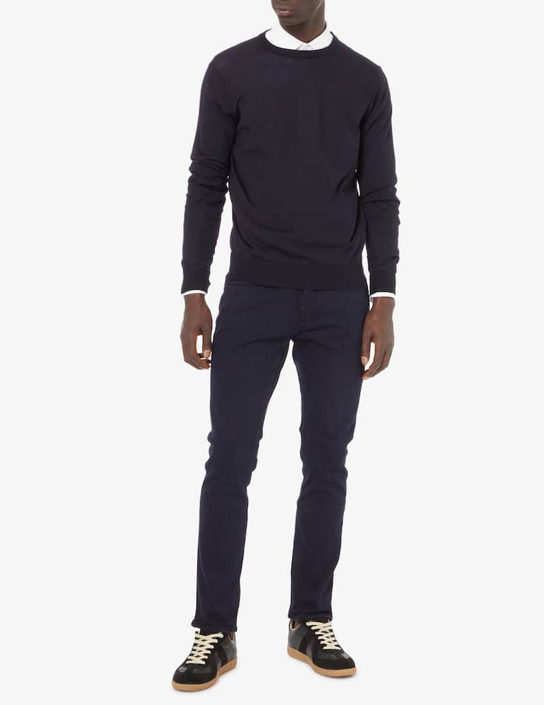 rinascente CC Collection Merino wool roundneck sweater - Blue