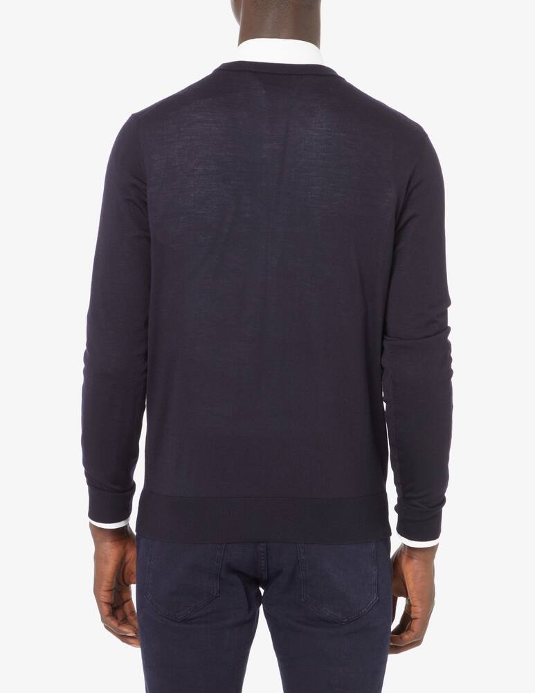 rinascente CC Collection Merino wool roundneck sweater - Blue