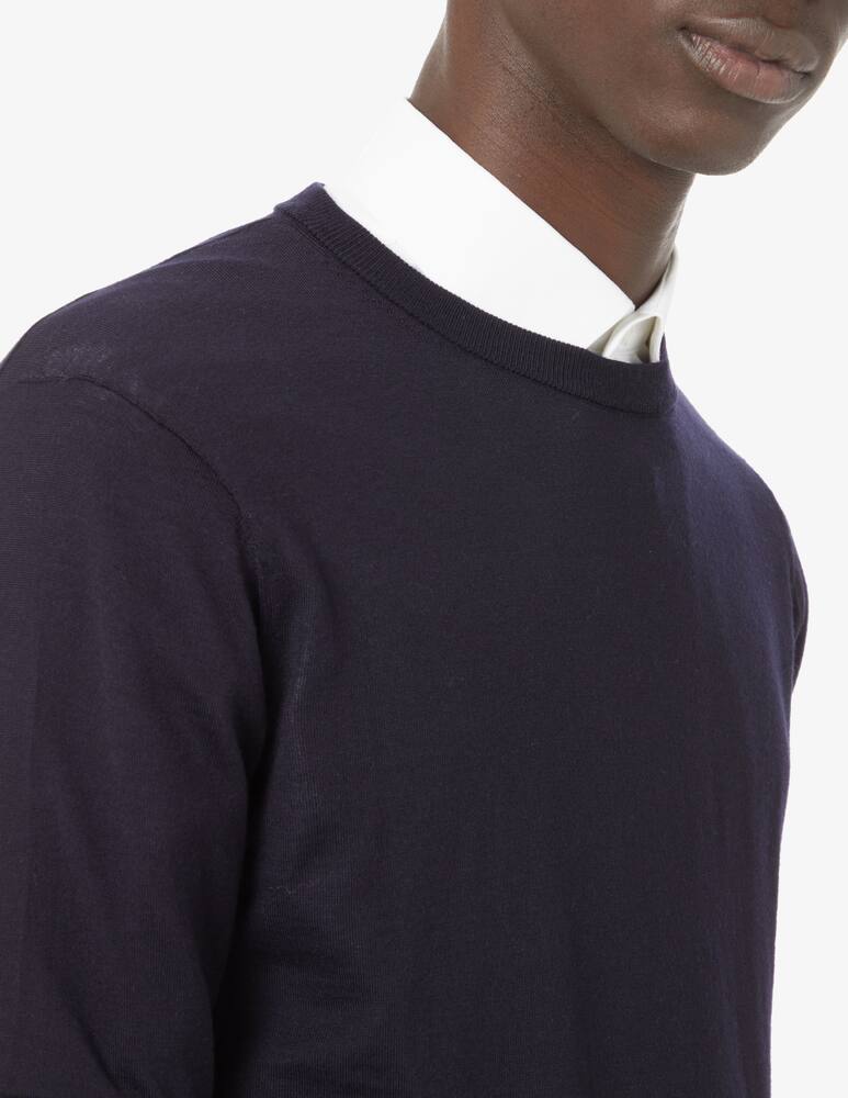 rinascente CC Collection Merino wool roundneck sweater - Blue