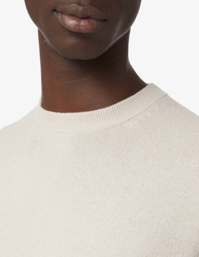 rinascente CC Collection Maglia girocollo misto cashmere - Beige