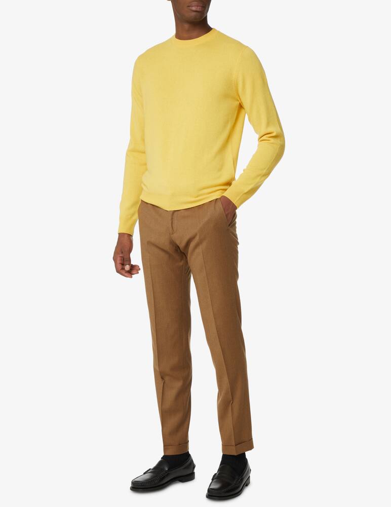 rinascente CC Collection Maglia girocollo misto cashmere - Giallo