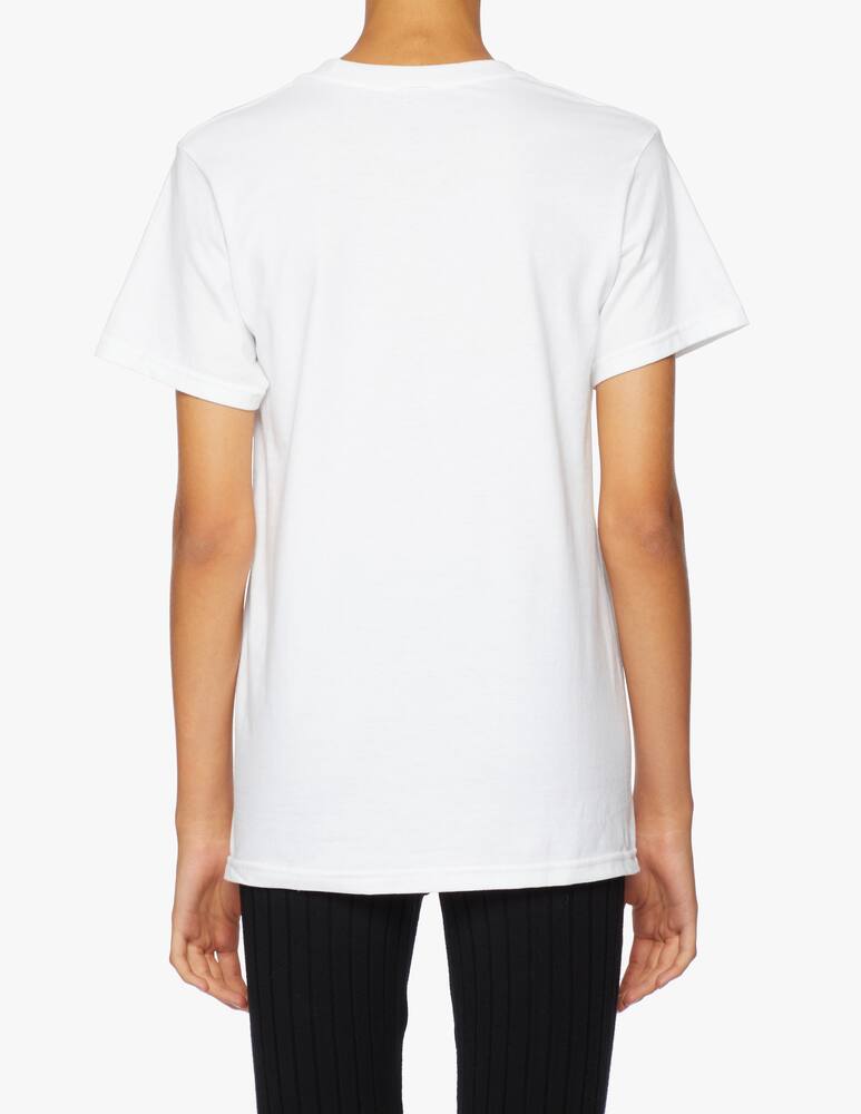 rinascente Marco Rambaldi T-shirt bianca cotone stampa 'femmina'