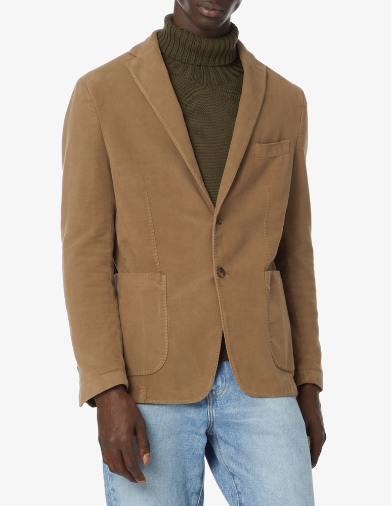 rinascente CC Collection Giacca fustagno d8 deco - Marrone