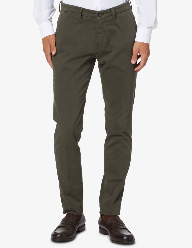 rinascente CC Collection Cotton chino trousers - Green