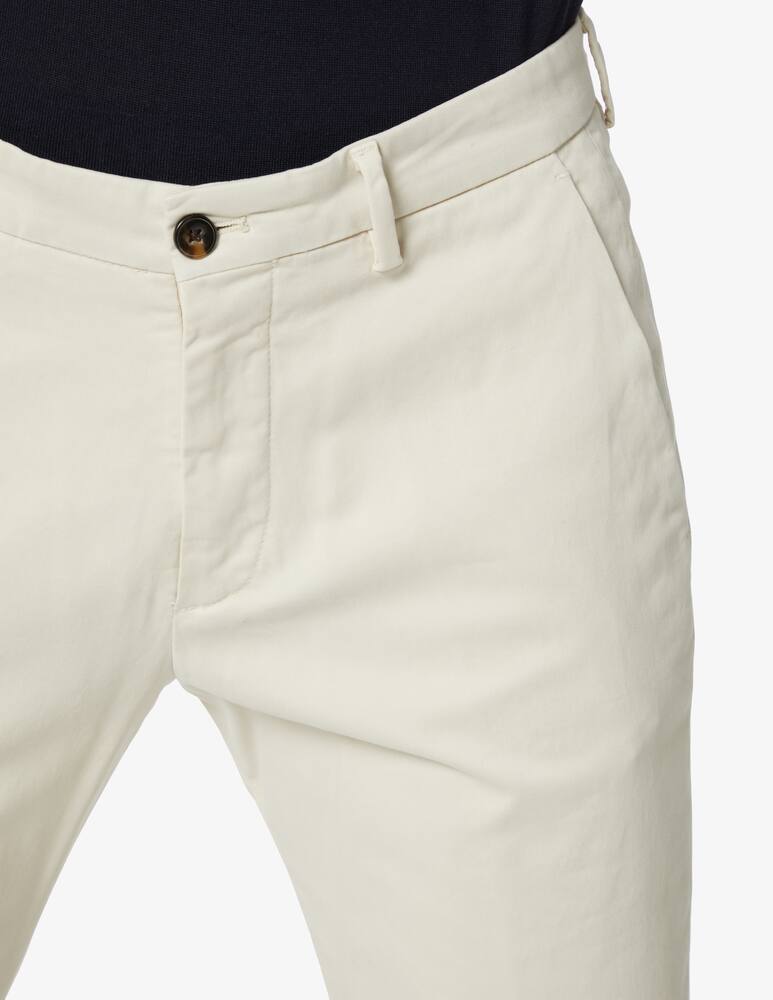 rinascente CC Collection Cotton chino trousers - White