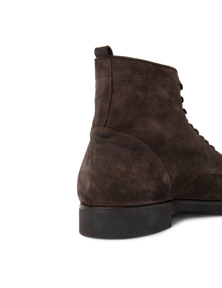 rinascente Alberto Fasciani Leather short boot lace-up