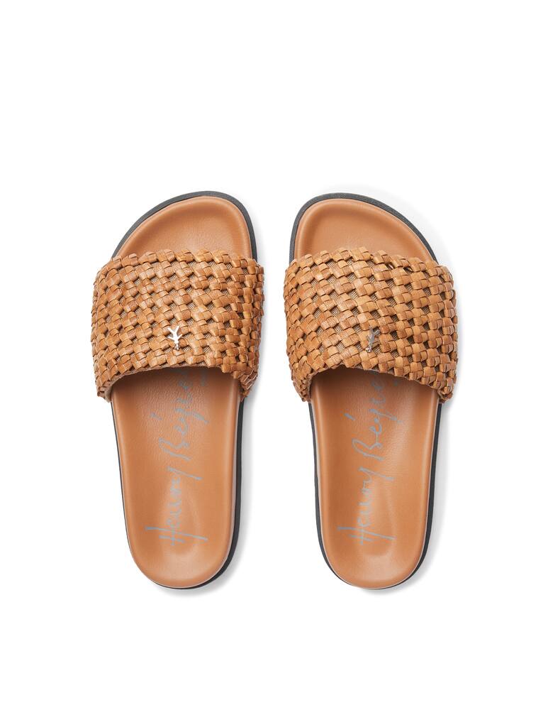 rinascente Henry Beguelin Sandali bassi con intreccio - marrone