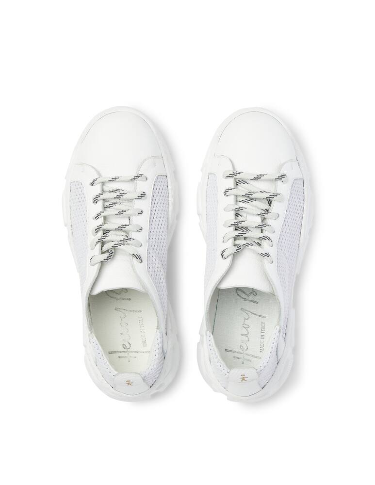 rinascente Henry Beguelin Stretch mesh sneakers - white