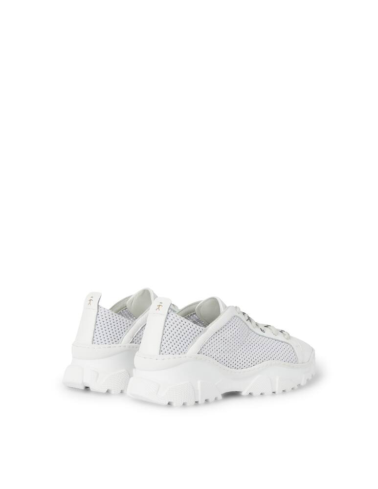 rinascente Henry Beguelin Stretch mesh sneakers - white