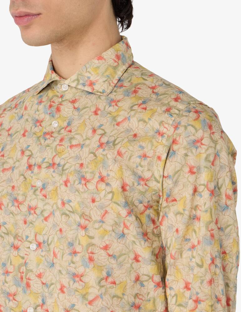 rinascente Altemflower Camicia fiori acquarello