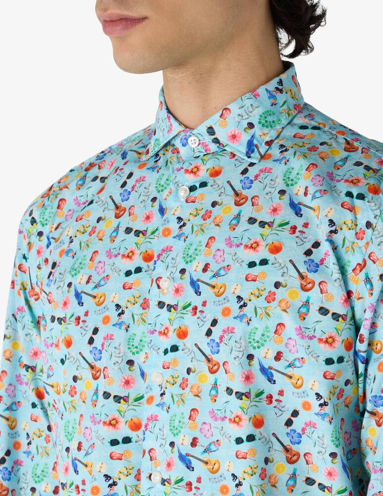 rinascente Altemflower Printed design shirt
