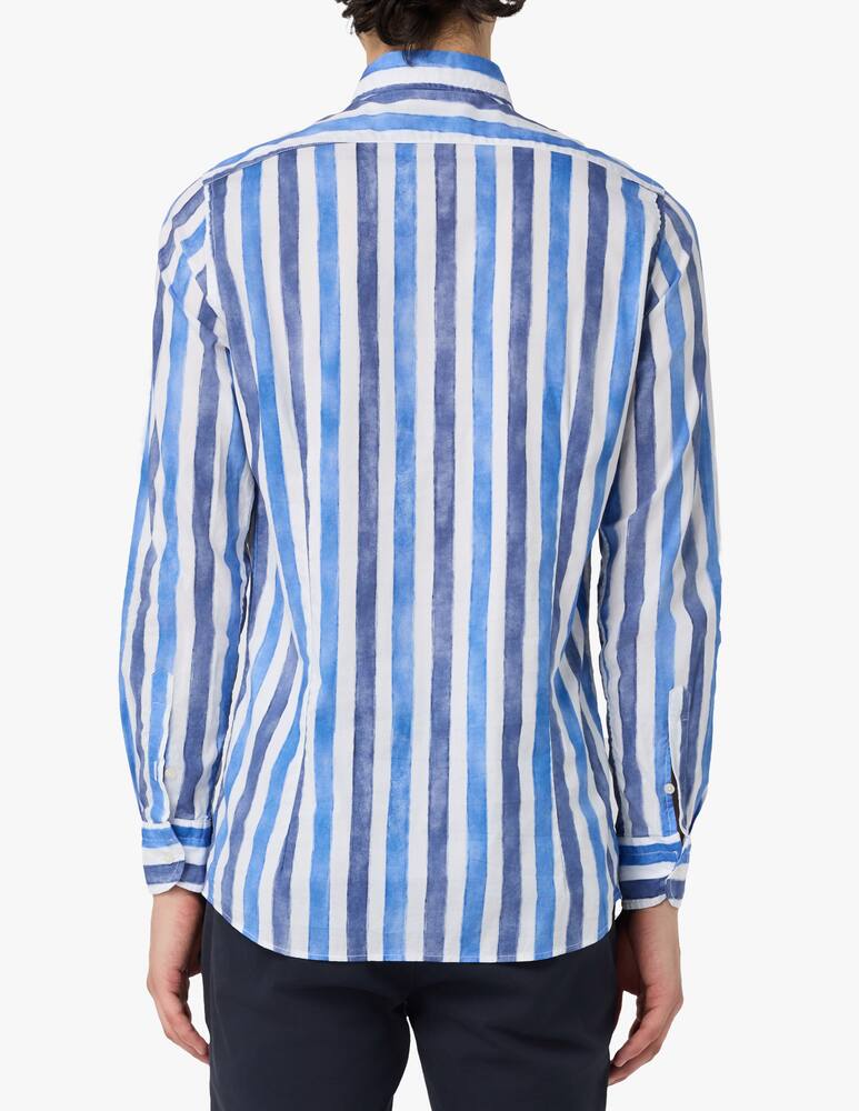 rinascente Altemflower Striped long-sleeve shirt