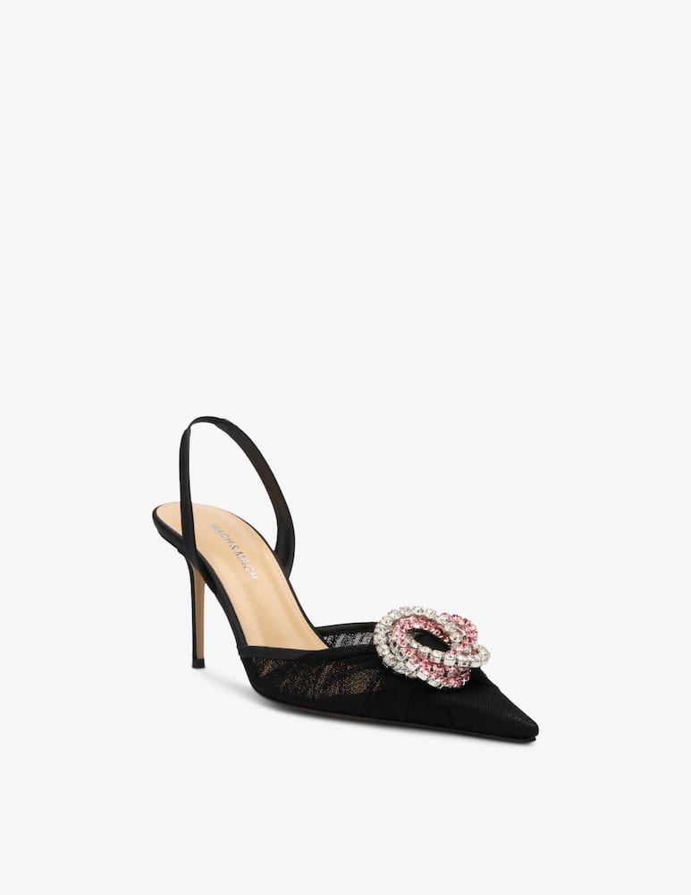 Mach & Mach Slingback in tulle Galaxy - immagine 2 Mach & Mach Slingback in tulle Galaxy - immagine 2