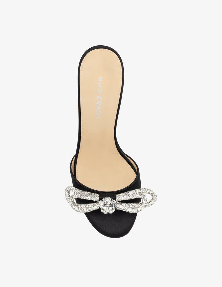 rinascente Mach & Mach Double bow mule heel