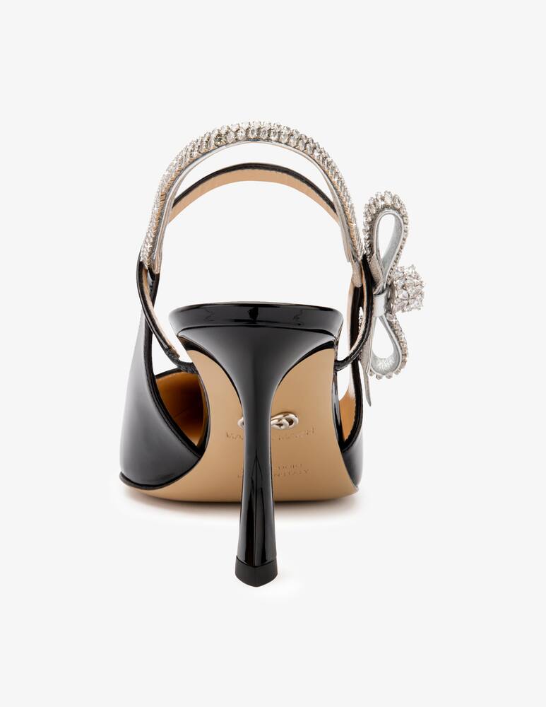 rinascente Mach & Mach Crystal cube slingback