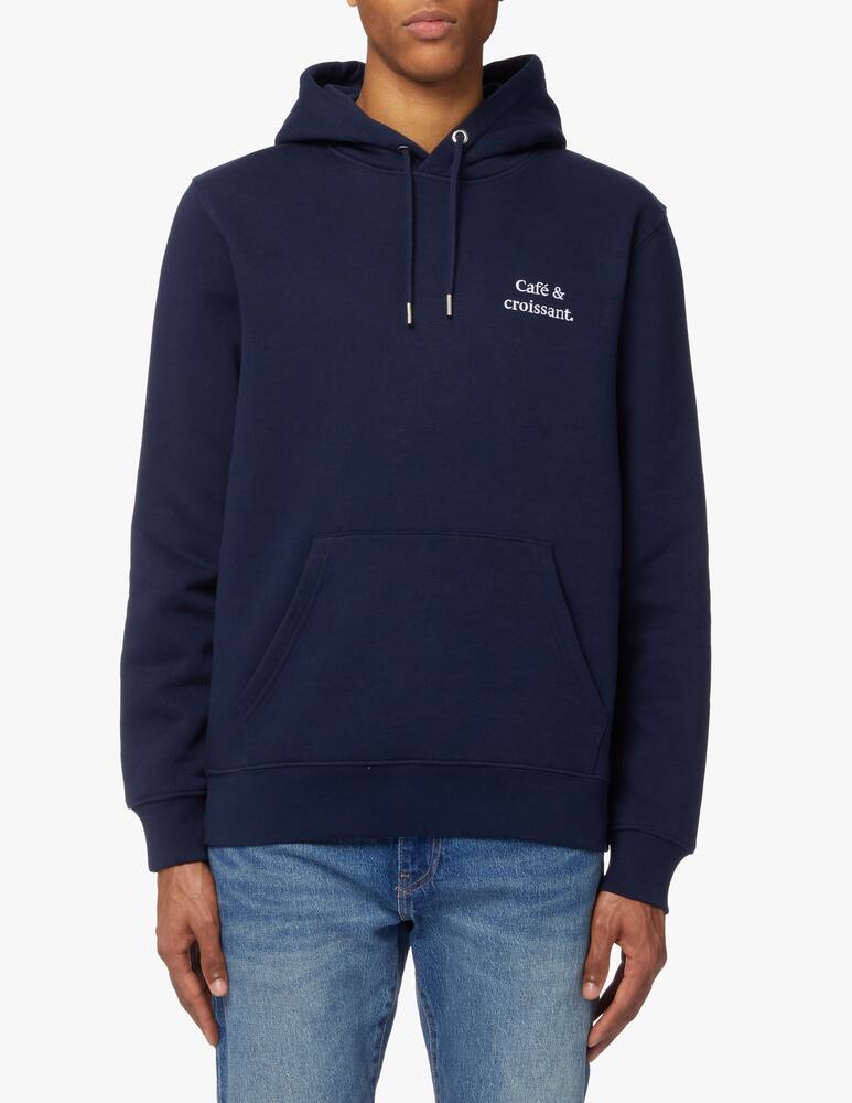 rinascente Les Petits Basics Hoodie cafe croissant - blue