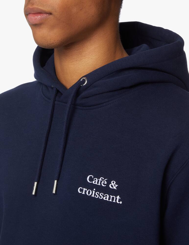 rinascente Les Petits Basics Hoodie cafe croissant - blue