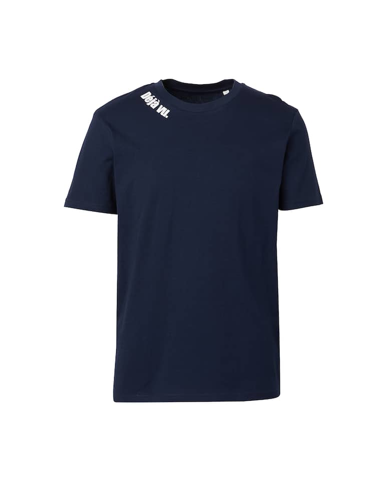 Les Petits Basics T-shirt deja vu neck print - blue - picture 5 Les Petits Basics T-shirt deja vu neck print - blue - picture 5