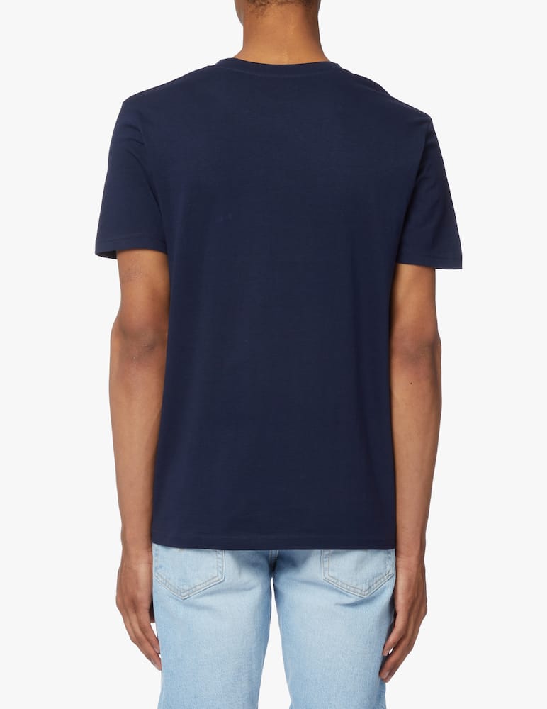 Les Petits Basics T-shirt deja vu neck print - blue - picture 3 Les Petits Basics T-shirt deja vu neck print - blue - picture 3