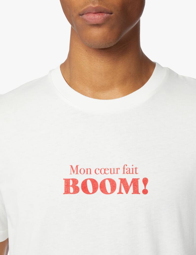 rinascente Les Petits Basics Maglietta manica corta boom - bianco