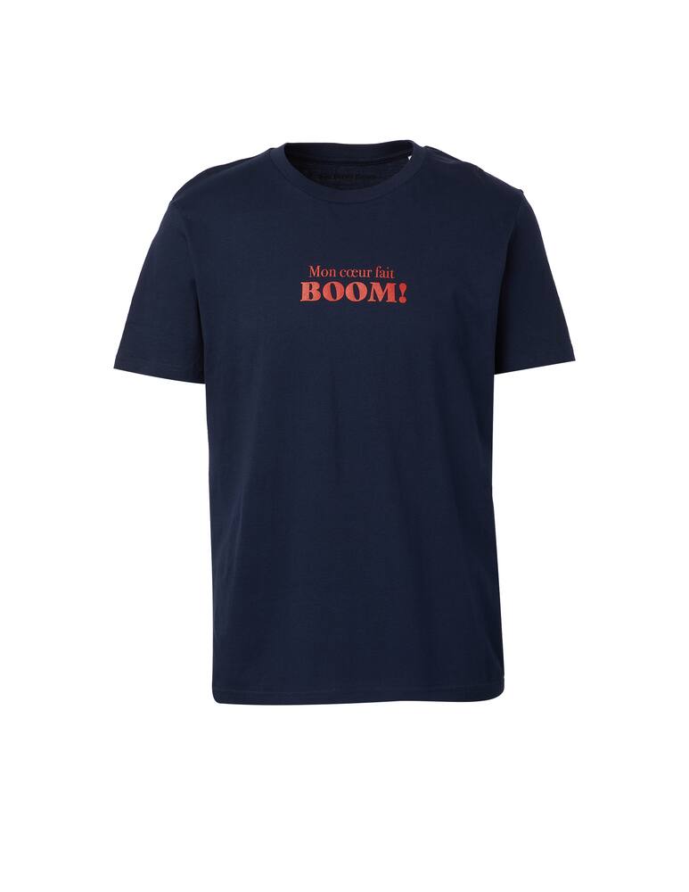 rinascente Les Petits Basics Maglietta manica corta boom - blu