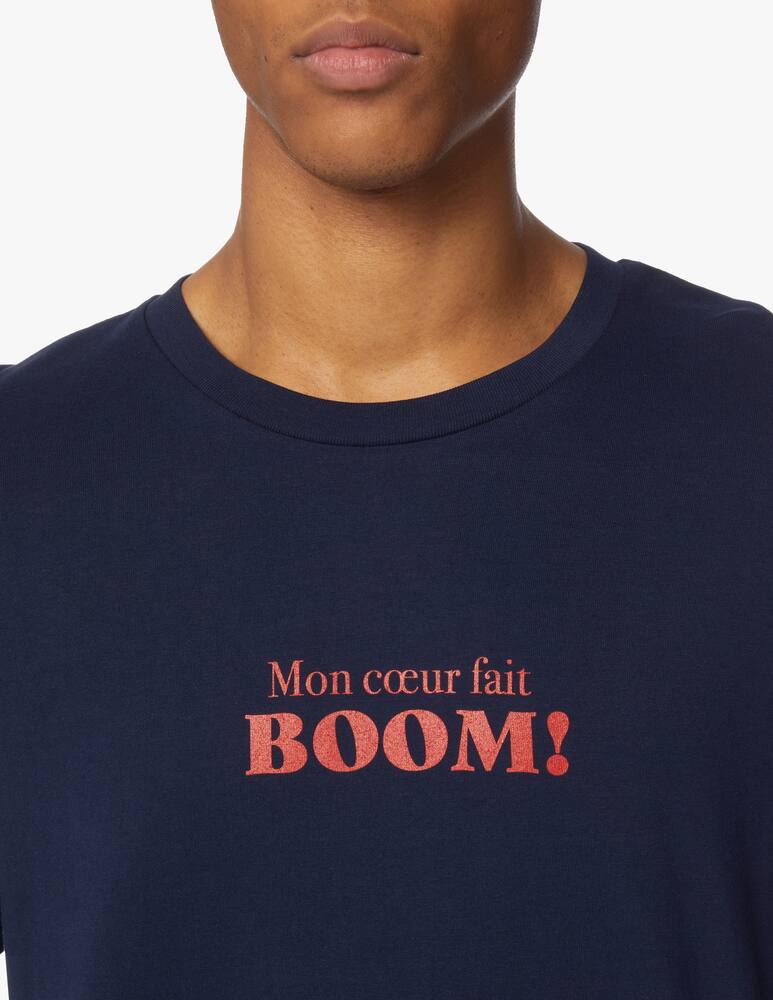 rinascente Les Petits Basics Maglietta manica corta boom - blu