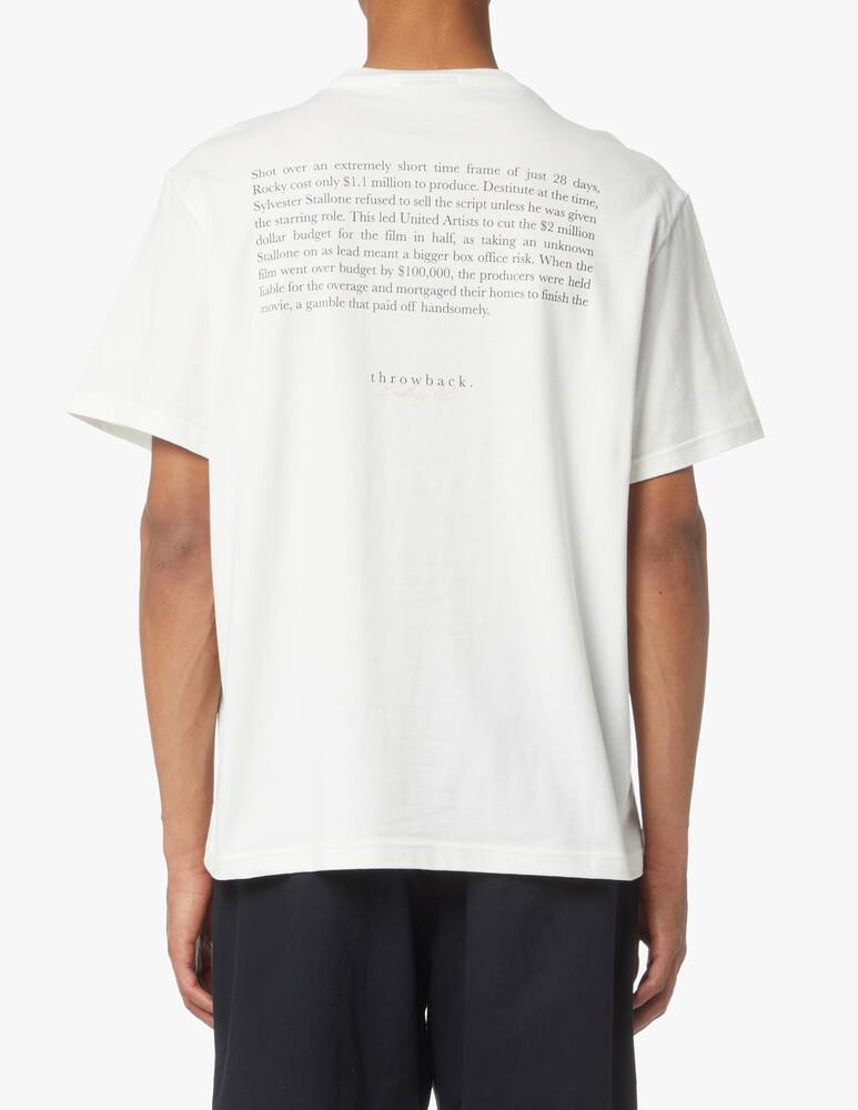 rinascente Throwback Rocky basquiat t-shirt - white