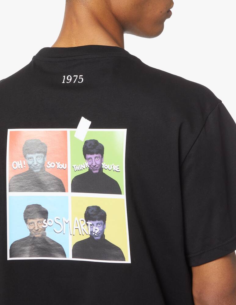 rinascente Throwback Bill gates warhol t-shirt - black